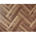 Parquet en bois de stratifié de bois de chêne de teck de chêne de 12,3mm AC4 Waxe3d